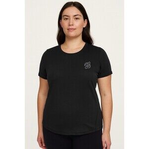 Lululemon x Peloton Tech Tee Women’s Size 6 Black
